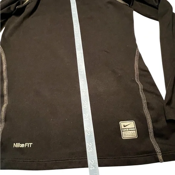 Nike Pro Tight size S 4-6 Turtleneck Black - Picture 5 of 6